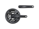 Trek Diamant Wheel Top DCRX1 MTB double crankset with 170mm arms and 30x46t chainrings in black, component bike part