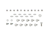 Trek Fetch+ 4 floorplate assembly hardware kit with black and chrome M5 x 16mm components for e-bike maintenance.