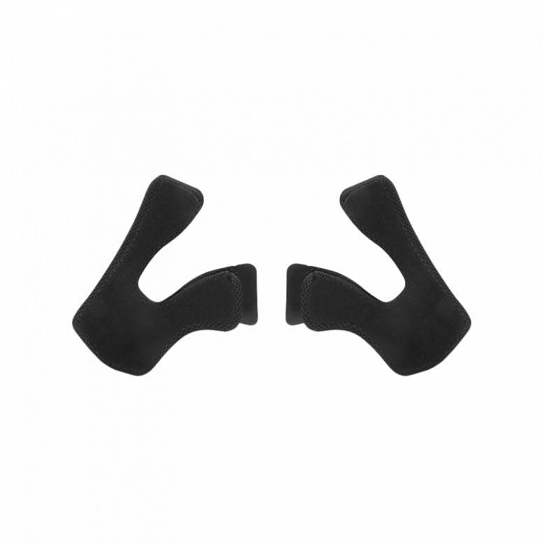 Bluegrass Bluegrass Legit helmet black cheek pads in XS/S/M size, 30mm replacement comfort pads for motorcycle helmet.