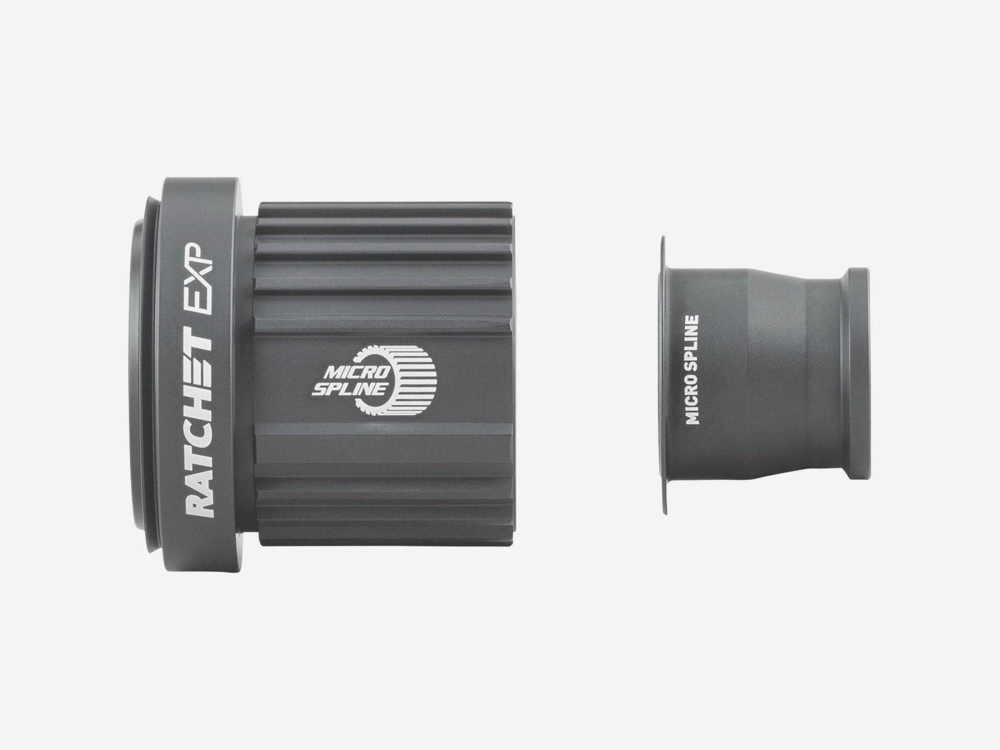 Bontrager Ratchet EXP Shimano Micro Spline freehub for 142/148mm hubs, black, bike component part