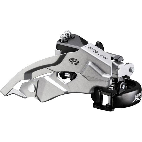 Shimano Altus FD-M370 Altus 9-speed front derailleur, top swing, dual-pull | Swinnerton Cycles
