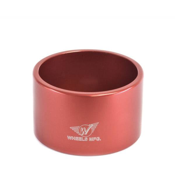 Wheels Manufacturing 52mm receiver cup for bottom bracket bearing extractor tool, workshop repair equipment with metal construction.