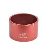 Wheels Manufacturing 52mm receiver cup for bottom bracket bearing extractor tool, workshop repair equipment with metal construction.