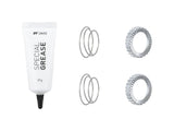 Bontrager DT Swiss 36-tooth superlight star ratchet kit for silver rear hub, compatible with 130-148mm OLD bike wheels.