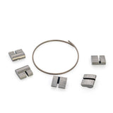 Halo Ridgeline MTB hub pawl and spring kit replacement components for mountain bike hubs, showing metal pawls and springs.