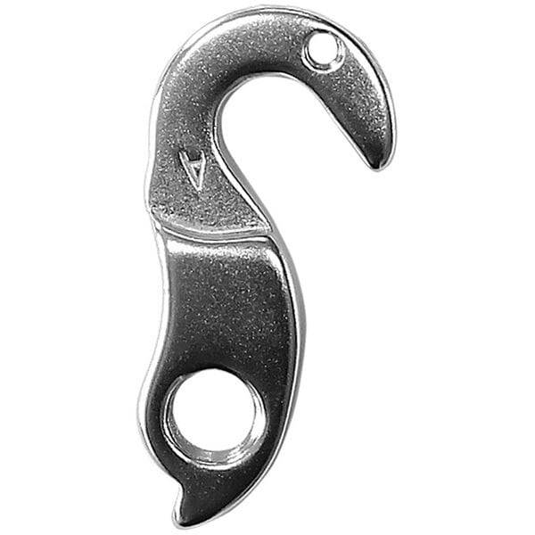 Durable M Part gear hanger for bikes, shown in black, designed as a replacement component for various bike brands.