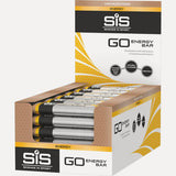 Science In Sport GO Mini Energy Bar vegan endurance carb boost, 30-pack, close-up of the compact energy bars in packaging
