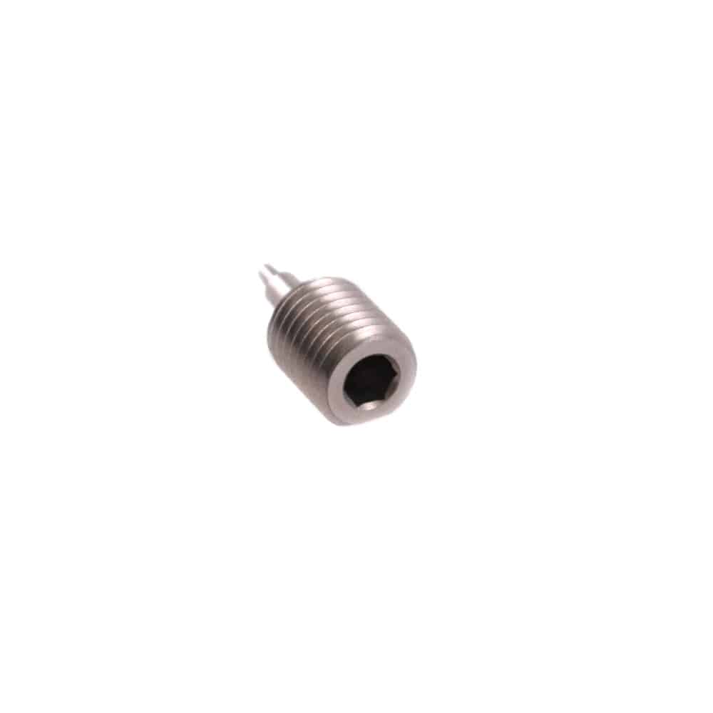 Fox Shock Van RC low-speed compression damping adjustment needle component for remote control vehicle suspension systems.
