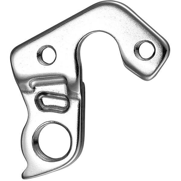 M Part gear hanger for Scott bikes, durable replacement bike frame component, shown attached to bike frame in the image.