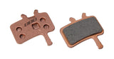 BBB BBS-42S DiscStop Sintered Brake Pads for Avid Juicy 7, 5, 3 and DSK-950 mountain bike components, shown in this image.