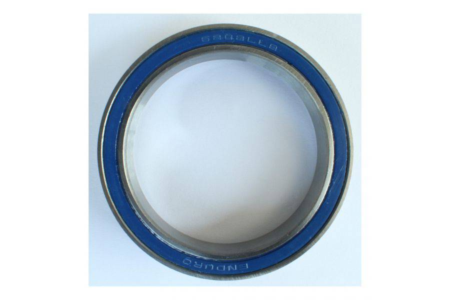 Enduro Bearings 6808 LLB ABEC 3 sealed cycling bearing, 7mm x 52mm x 40mm, for bike components, brand logo visible.