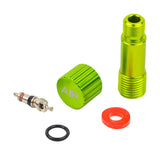 DVO Air Valve Kit for Topaz Rear Shock suspension component, showing the compact valve assembly for shock adjustments
