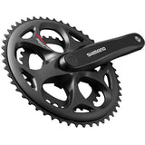 Shimano Tourney TY FC-A070 double chainset with 50/34T chainrings, 170mm crank arms, square taper bottom bracket for 7-8 speed bikes