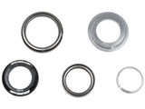 Trek E2 Tapered Steer Integrated Headset with reducer, black, for bicycle handlebars and steering components.