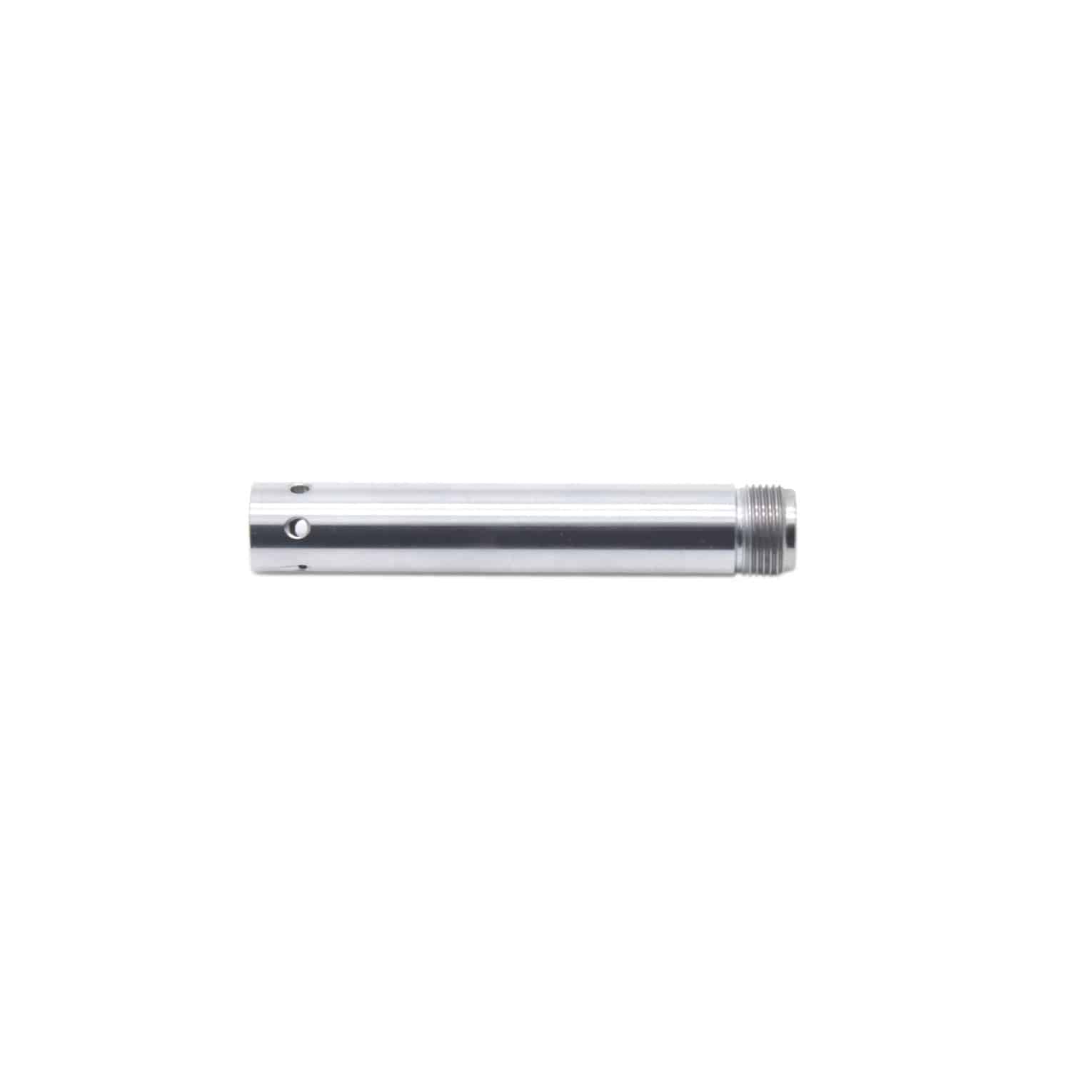 Fox Shock outer damper shafts, steel rear shock spares with 0.360 inch inner diameter and 0.498 inch outer diameter, two-piece set.