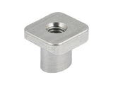 Black Trek 2022 Speed Concept IsoSpeed fixing nut M6, bicycle component for top tube, shown in close-up image.