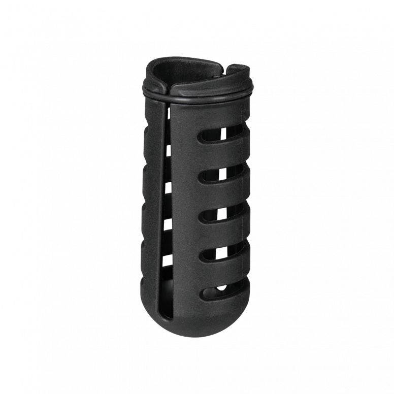Topeak CO2 Shell 2-Pack hand protection accessories for 16g CO2 cartridges, showing black shell covers for easy handling.