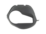 Black Trek Bosch CPT400 non-driveside motor cover for e-bike motors, showing protective component with branding details.