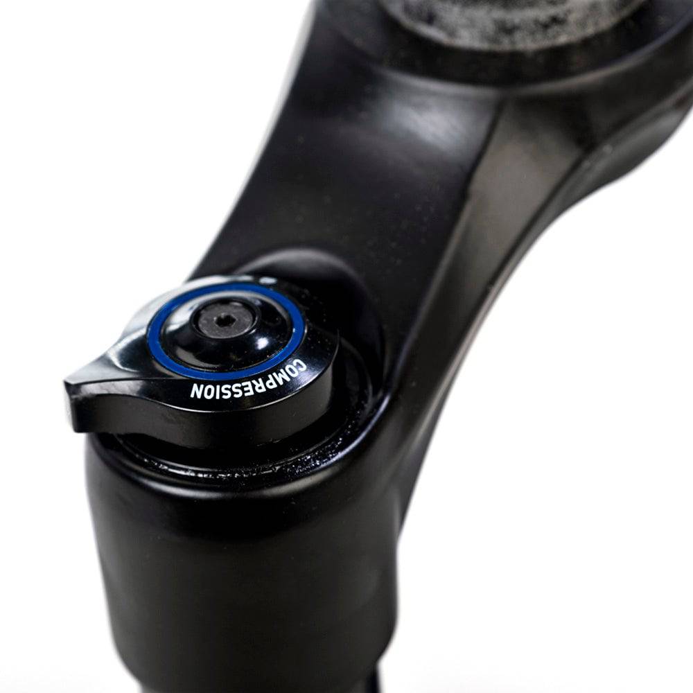 RockShox OE 35 Gold RL 27.5-inch mountain bike fork with 140mm travel, 37mm offset, boost hub, black suspension component