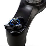 RockShox OE 35 Gold RL 27.5-inch mountain bike fork with 140mm travel, 37mm offset, boost hub, black suspension component