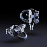 Look Indoor Dual Clipless Pedals for indoor cycling, compatible with DELTA and SPD cleats, featuring sleek design and durable construction.