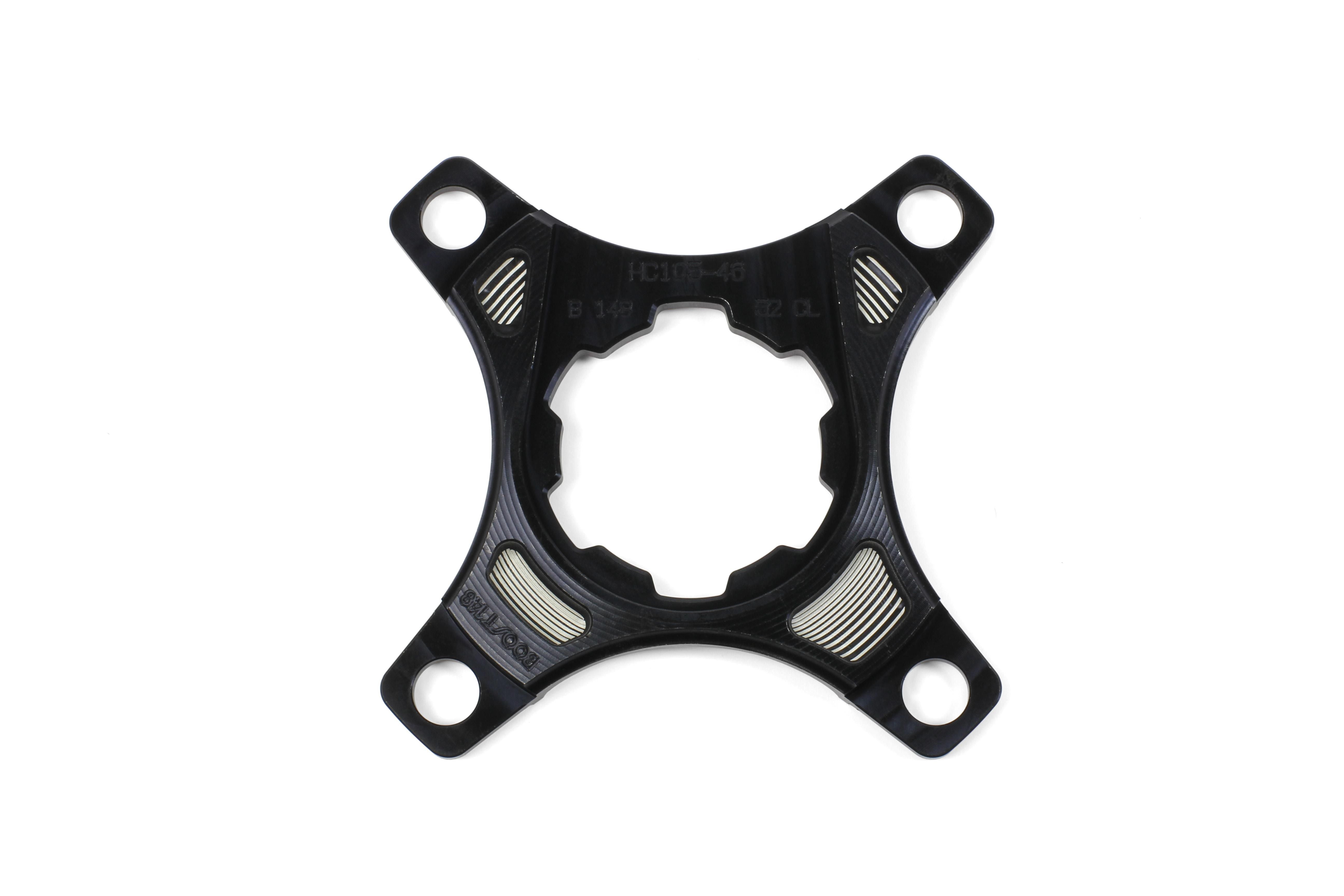 Hope Single Ring Spider Boost 104 Bcd - Black | Swinnerton Cycles