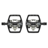 Look X-Venture Plus dual-sided pedals with SPD clipless and flat platform, designed for versatile cycling performance.