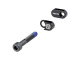 Trek 2022 Session 29 lower shock Mino link bolt kit in black, includes M8 x 45mm bolts, bike component for suspension.