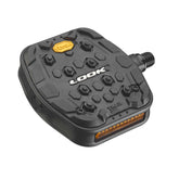 Look Trail Grip flat pedals for mountain biking with Vibram grip technology, featuring durable pedal components for rugged terrain.