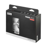 Look Trail Roc Plus flat pedals with forged aluminium platform and adjustable pins for mountain biking.