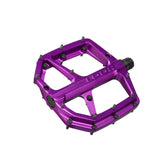 Look Trail Roc Plus flat mountain bike pedals with adjustable pins, durable components for enhanced grip and performance.