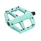 Look Trail Fusion flat mountain bike pedals with replaceable pins, durable components for secure grip and performance.