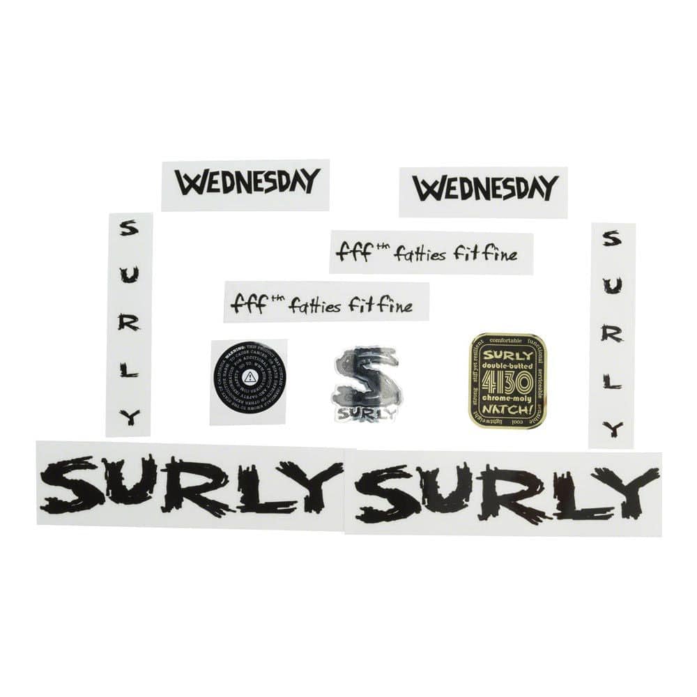 Surly 2021 Fuel Ex 29 Aluminum chainstay spares and accessories with headbadge, bike component for mountain bike frame repairs
