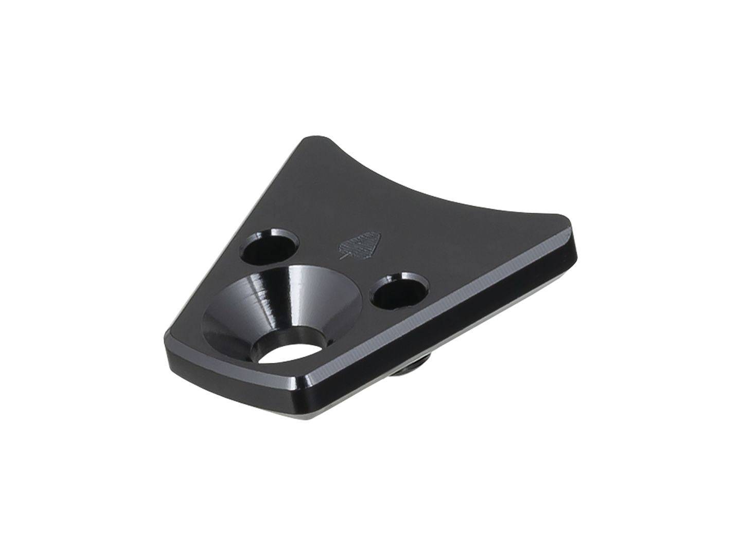 Trek Knock Block 72-Degree Headset Frame Chip in black for steering protection, showing close-up of the headset component.