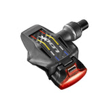 Look Keo Blade Ceramic 12 Vision Road Pedals with integrated safety lighting, showcasing sleek design and clipless pedal system.
