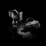 Look Keo Blade Ti ceramic road bike pedals with 12° tension, 56mm Q-Factor, lightweight titanium construction, mounted on a bike.