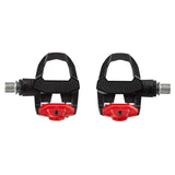 Look Keo Classic 3 road cycling pedals with wide platform and adjustable tension, shown with cleats attached on a bike pedal.