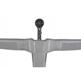 Topeak UTF Multi-Mount Pro in black, adjustable GPS and light mount for integrated bike bars, accessory for cycling setups.
