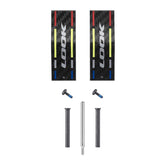 Look Blade Kit with 16Nm Keo blade pedals for tension adjustment and replacement, featuring components for bike pedal maintenance.