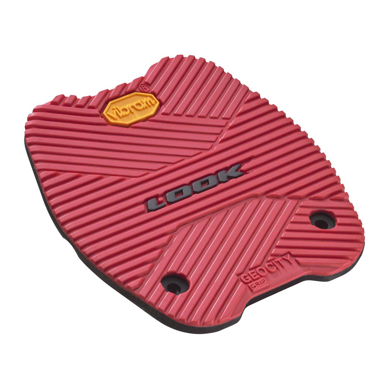 Look City Grip Pads for GEO City Pedals with ACTIV GRIP Technology by Vibram, showing textured rubber pedal components.