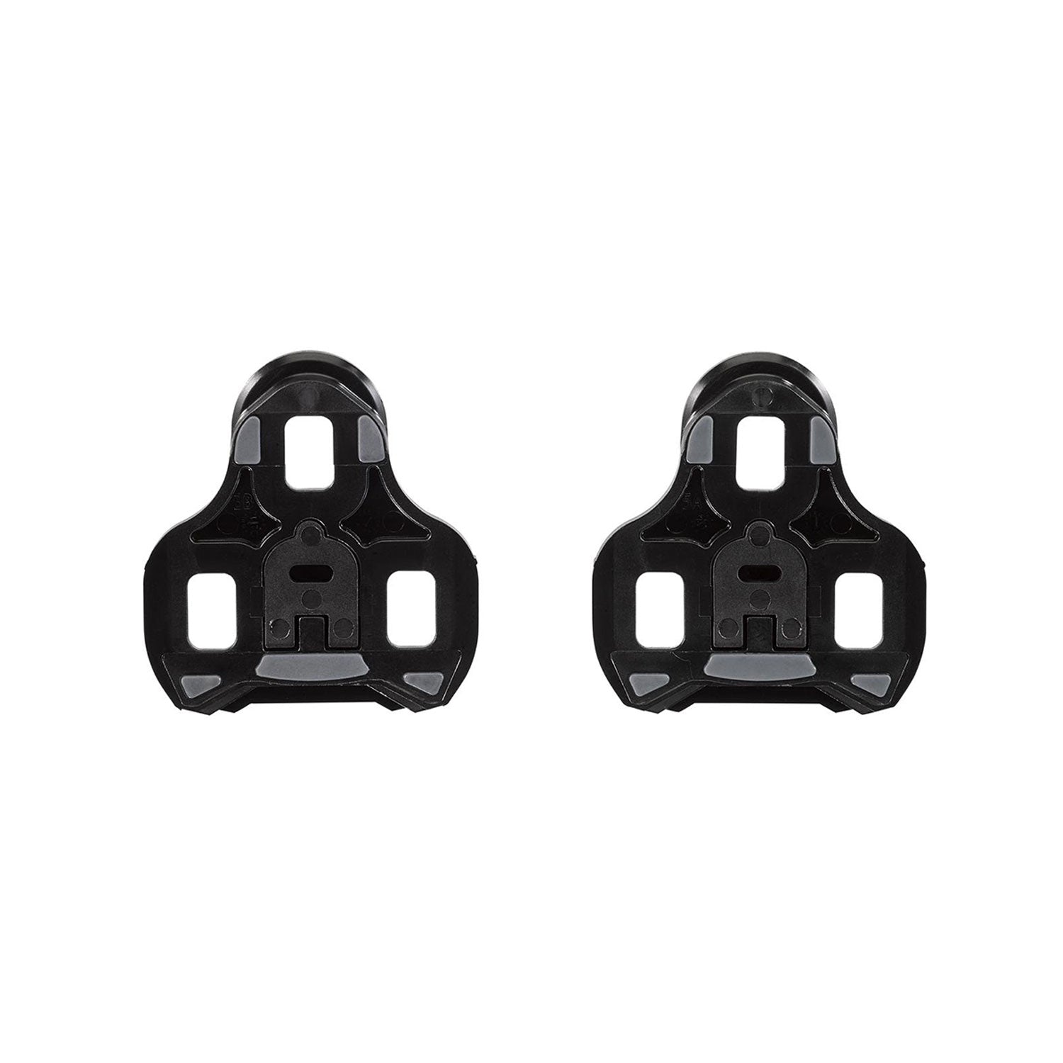 Look Keo Grip Cleats with Silent Float Technology for enhanced cycling performance, showing the cleat design and attachment points.