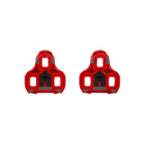 Look Keo Grip cleats with Silent Float technology for improved cycling performance, shown on a bike pedal in this component image.