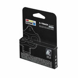 Look Cleat X-Track Easy mountain bike cleats for X-Track and Geo pedals, shown attached to pedal platform.