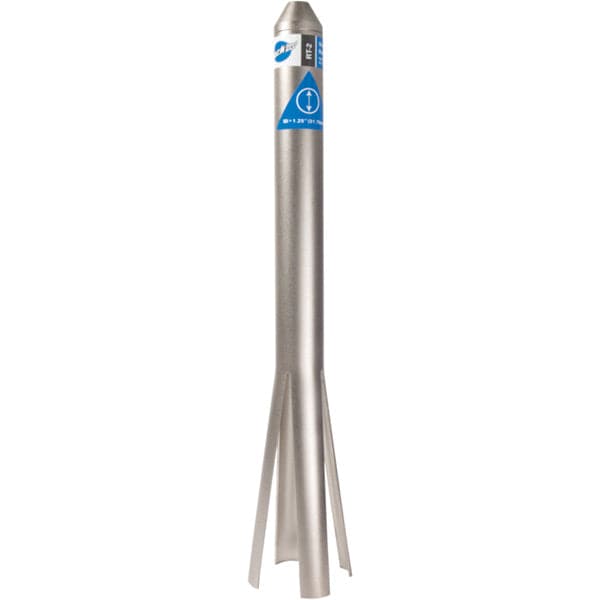 Park Tool RT-2 head cup remover tool for 1-1/4" and 1.5" bicycle and motorcycle head tubes, used in bike workshop maintenance