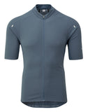 Rab Cinder tailored cycling jersey with ventilation panels and rear storage pockets, designed for comfort and breathability.