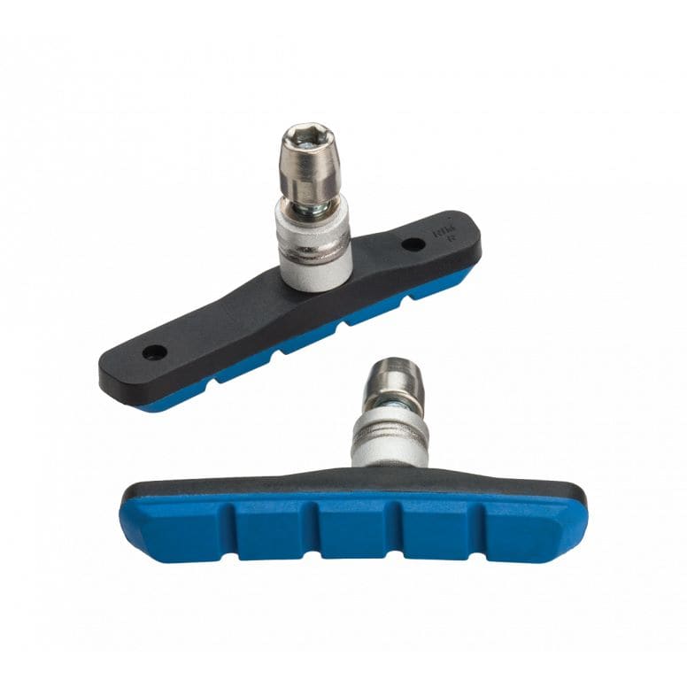 Jagwire Mountain Sport brake pads for SRAM and Shimano MTB bikes, designed for wet weather performance and reliable stopping.