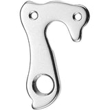 Durable M Part gear hanger replacement for Lapierre and Ghost bikes, shown in black with metal mounting points.