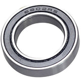 M Part MAX Bearing 6802V LLU for heavy-duty bicycle suspension pivots, showing the black bearing with 15x24x5 dimensions.