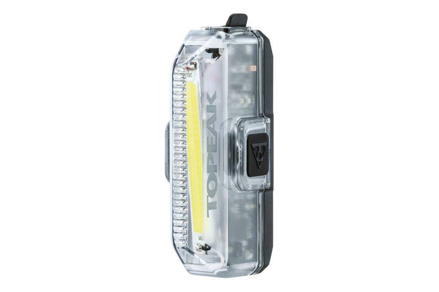 Topeak Whitelite Aero USB front bike light with 1W LED, clear lens, 110 lumens, rechargeable, bike accessories
