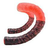 Supacaz Sticky Kush Star Fade bike handlebar tape with high grip, shock absorption, and vibrant star fade design for cycling components.